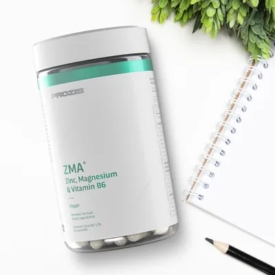 ZMA® Zinc, Magnesium and Vitamin B6 - 60 Cápsulas Vegetales — mejor ZMA