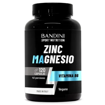 ZMA Zinc Magnesio ULTRA – 120 Cápsulas — mejor ZMA