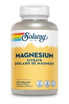 Magnesio Citrato 180 VegCaps — mejor Citrato de magnesio