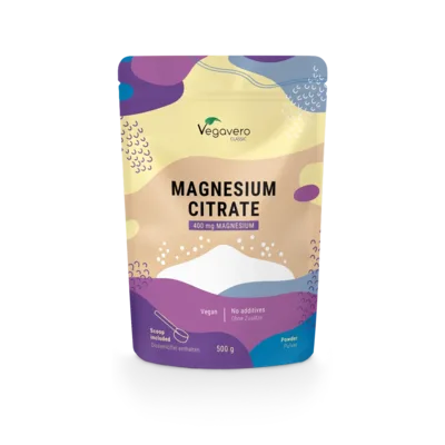 Magnesio Citrato Polvo 500 g — mejor Citrato de magnesio