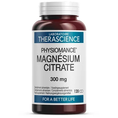 Physiomance Magnesio Citrato 120 Capsulas — mejor Citrato de magnesio