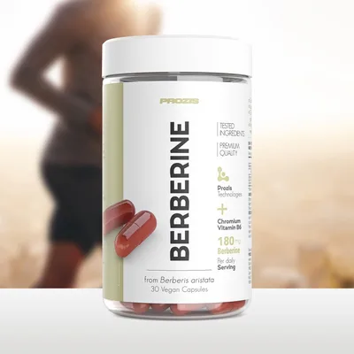 Berberina 30 Cápsulas Veganas — mejor Berberina