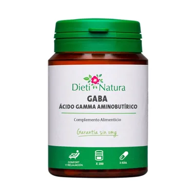 Dieti Natura GABA 750 mg 200 Cápsulas — mejor GABA