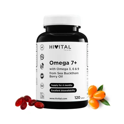 Omega 7+ Espino Amarillo 500mg — mejor Omega 7