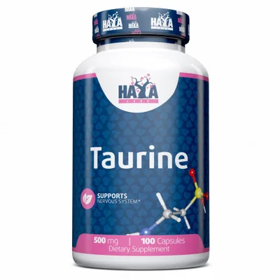 Taurina 500 mg - 100 Caps — mejor Reishi