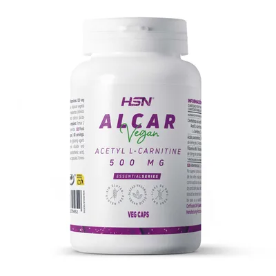 Acetil L-Carnitina ALCAR 500mg 120 Cápsulas — mejor Acetil L-carnitina