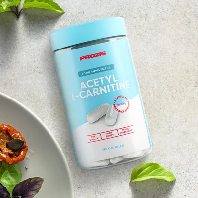 Acetil-L-Carnitina 1000 mg 120 Cápsulas — mejor Acetil L-carnitina