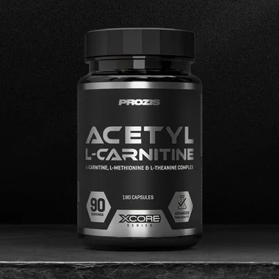 Acetyl L-Carnitine 180 Cápsulas — mejor Acetil L-carnitina