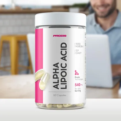 Ácido Alfa Lipoico 540 mg 60 cápsulas — mejor Acido Alfa Lipoico