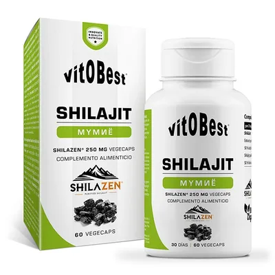 Shilajit ShilaZen® - 60 VegeCaps — mejor Shilajit