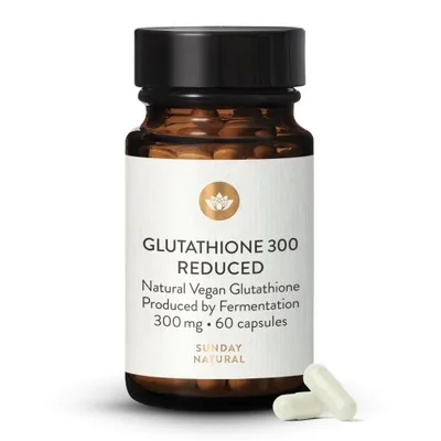 L-Glutatión Reducido 300 mg de fermentación - 60 cápsulas — mejor Glutatión