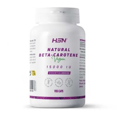 Beta-Caroteno Natural (Vitamina A) 15000 UI — mejor Betacaroteno