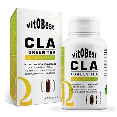 CLA + Green Tea - 90 Perlas — mejor CLA