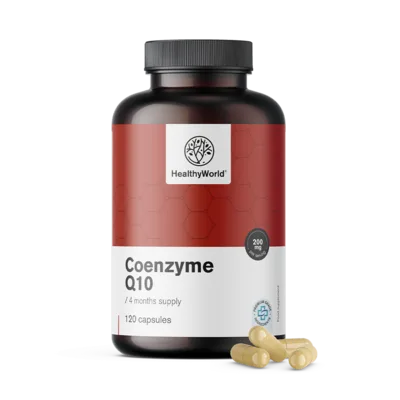 Coenzima Q10 200 mg - 120 Cápsulas — mejor Coenzima Q10