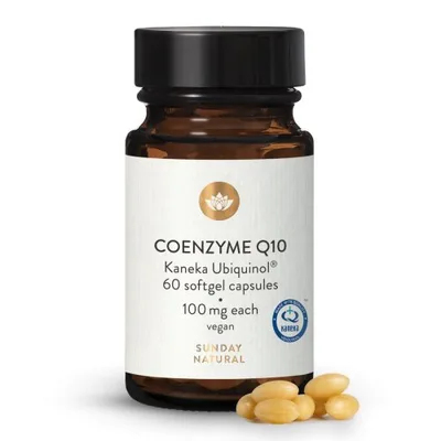 Coenzima Q10 Ubiquinol Kaneka® 100 mg - 60 Cápsulas — mejor Coenzima Q10