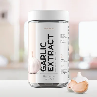 Prozis Extracto de Ajo 1000 mg 120 Cápsulas Blandas — mejor Ajo negro