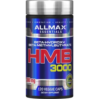 HMB 3000 120 cápsulas — mejor HMB (Beta-hidroxi beta-metilbutirato)