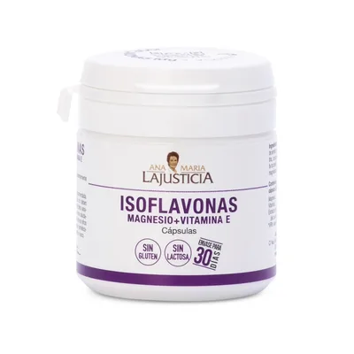 Isoflavonas con Magnesio + Vit.E 30 cápsulas — mejor Isoflavonas de soja