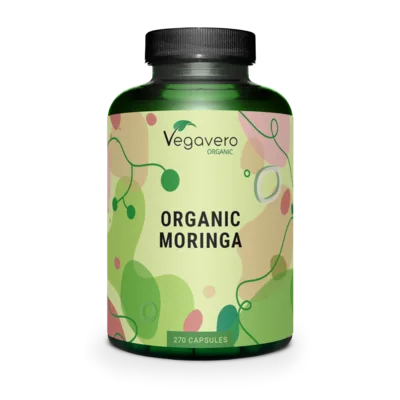 Moringa Oleifera Cápsulas Orgánico — mejor Moringa