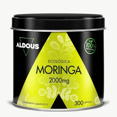 Moringa Ecológica - 300 cápsulas — mejor Moringa