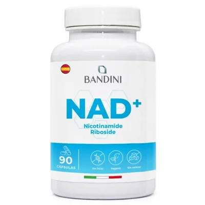 NAD+ Nicotinamide Riboside Chloride 300 mg | 90 cápsulas — mejor NAD+