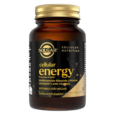 Cellular Energy NAD+ | 28 cápsulas vegetales — mejor NAD+