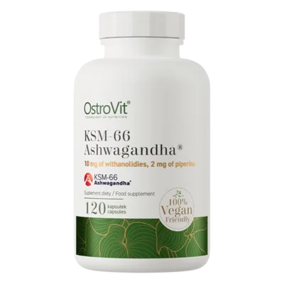 OstroVit KSM-66 Ashwagandha® VEGE — mejor Ashwagandha