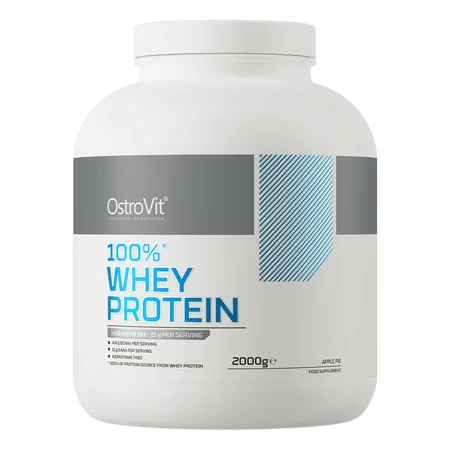 OstroVit 100% Whey Protein 2000 g tarta de manzana — mejor Proteína
