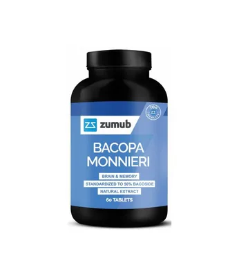 Bacopa Monnieri 60 Comprimidos — mejor Bacopa