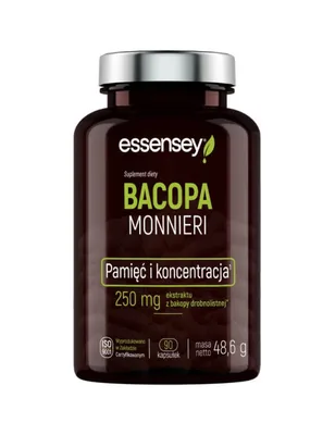 Bacopa Monnieri 90 Cápsulas — mejor Bacopa