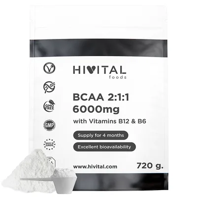 BCAA 2:1:1 en Polvo — mejor BCAA