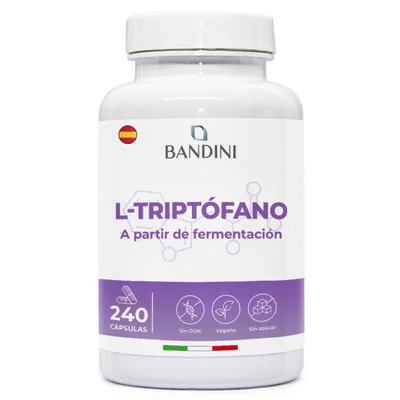 L-Triptófano 240 Cápsulas — mejor Triptofano