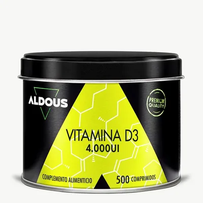 Vitamina D3 4000 UI — mejor vitamina D3
