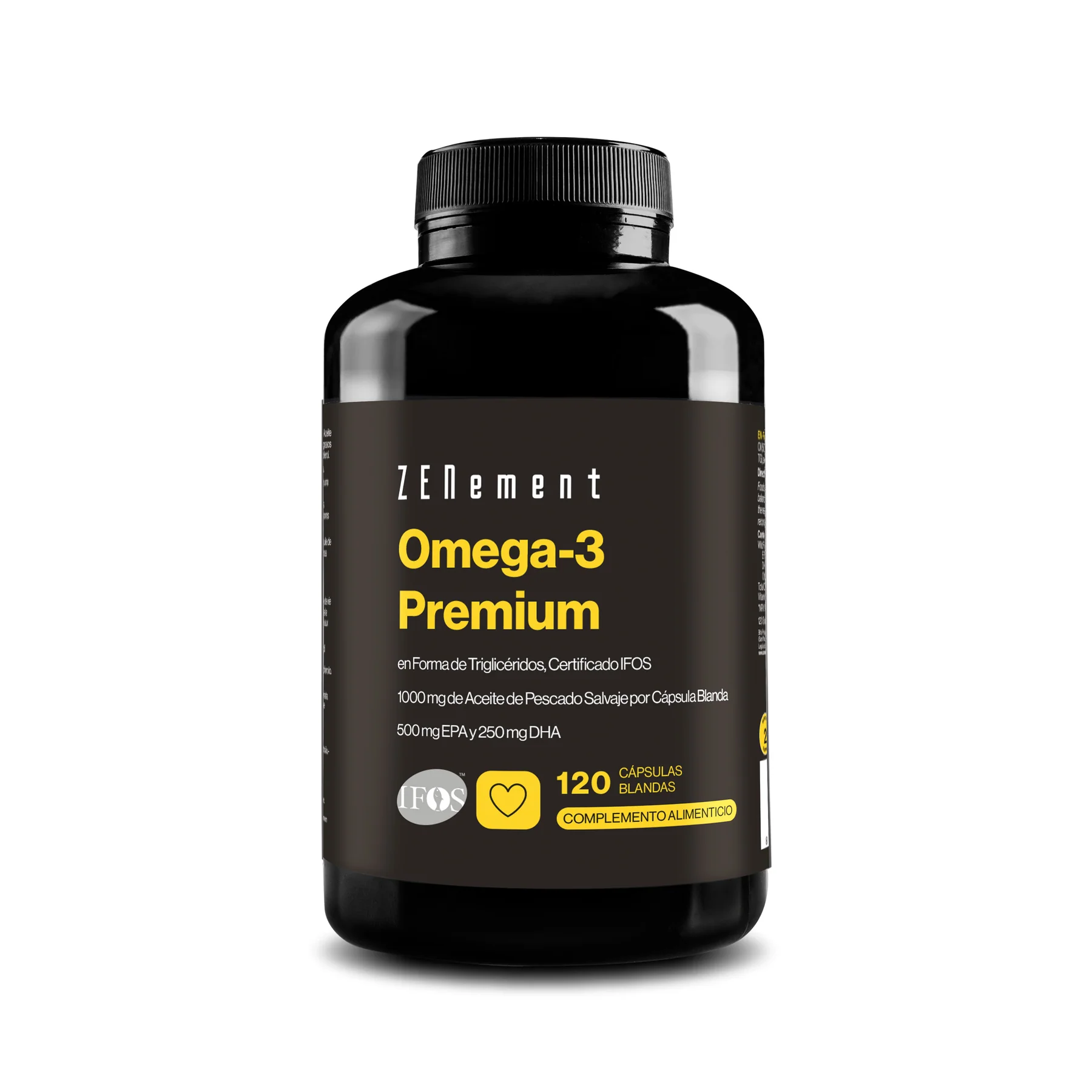Omega-3 Premium Triglicéridos IFOS 120 Cápsulas — mejor Omega 3