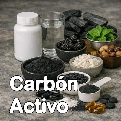 Carbón activo
