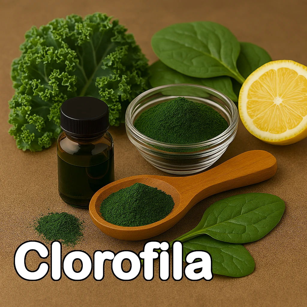 Clorofila líquida