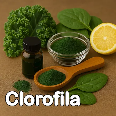 Clorofila líquida