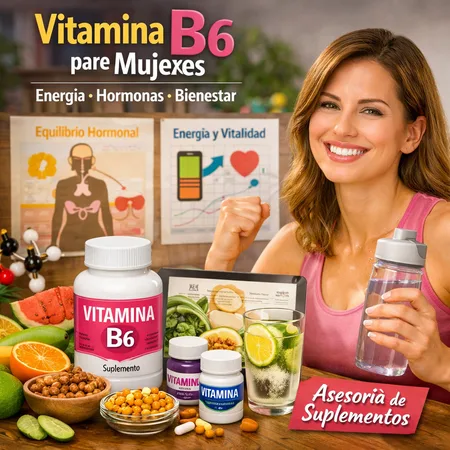 Vitamina B6 para mujeres: cuándo puede marcar la diferencia en tu bienestar