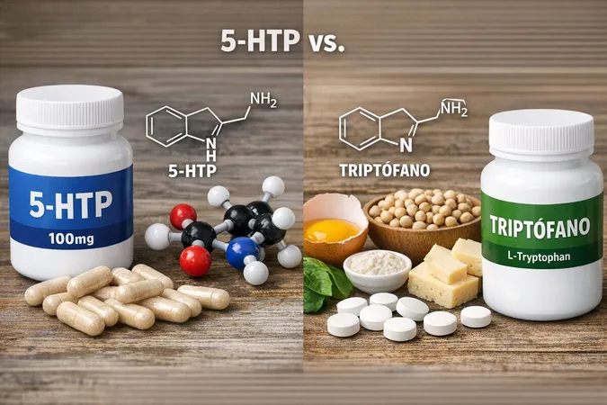 Diferencias entre 5-HTP y Triptófano: qué son, usos y cuál elegir