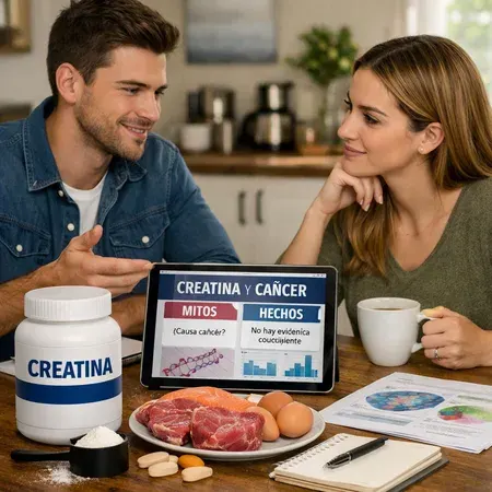 Creatina y cáncer: lo que realmente dice la ciencia y lo que debes saber